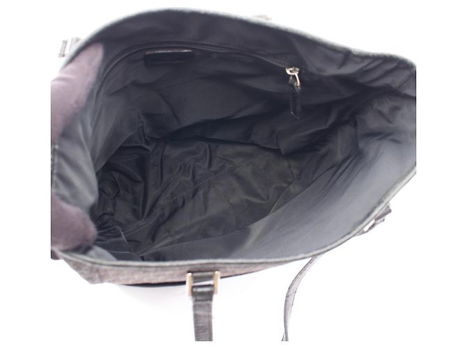 Borsa Tote Christian Dior Trotter Marrone Nero - vista 3