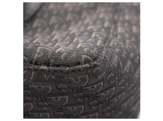 Borsa Tote Christian Dior Trotter Marrone Nero - vista 8