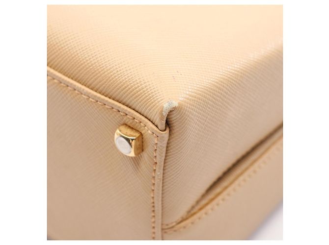 Borsa 2-Way Gancini Salvatore Ferragamo Beige - vista 8