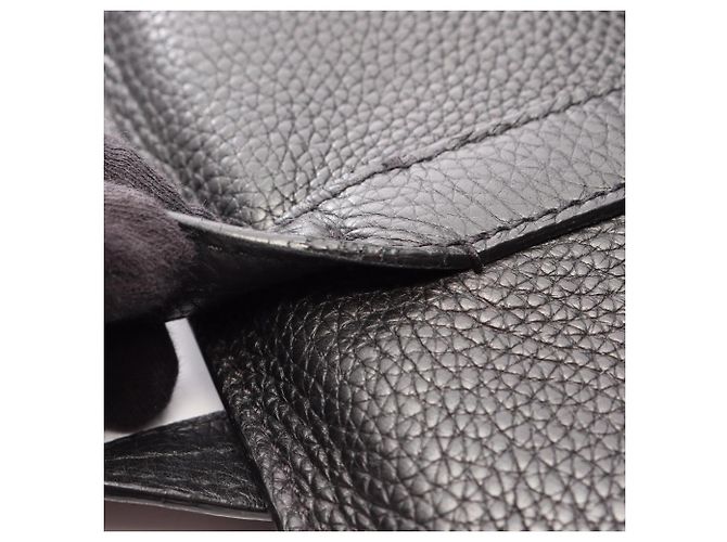 Sac cabas en cuir Salvatore Ferragamo Noir - vue 11