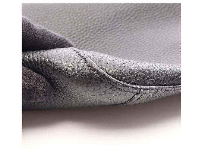 Sac cabas en cuir Salvatore Ferragamo Noir - vue 13