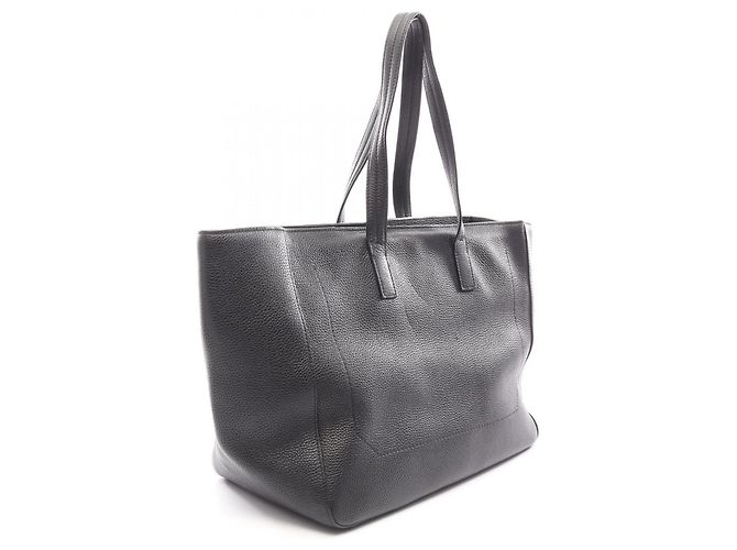 Sac cabas en cuir Salvatore Ferragamo Noir - vue 2
