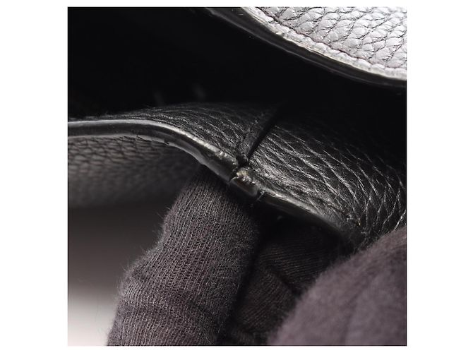 Sac cabas en cuir Salvatore Ferragamo Noir - vue 9