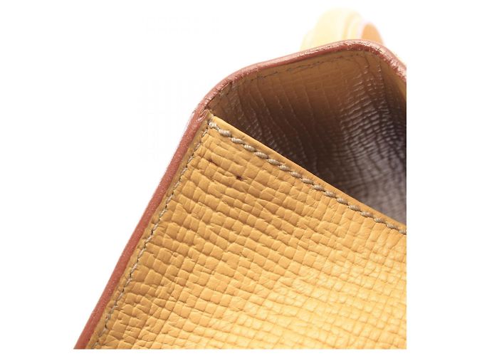 Bolsa Loewe Barcelona Amarelo - vista 10