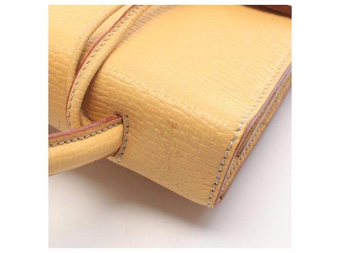 Bolsa Loewe Barcelona Amarelo - vista 6
