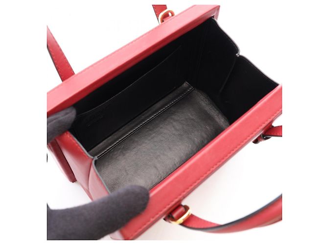 Bolso de mano 2-Way Loewe Postal Small Roja - vista 3