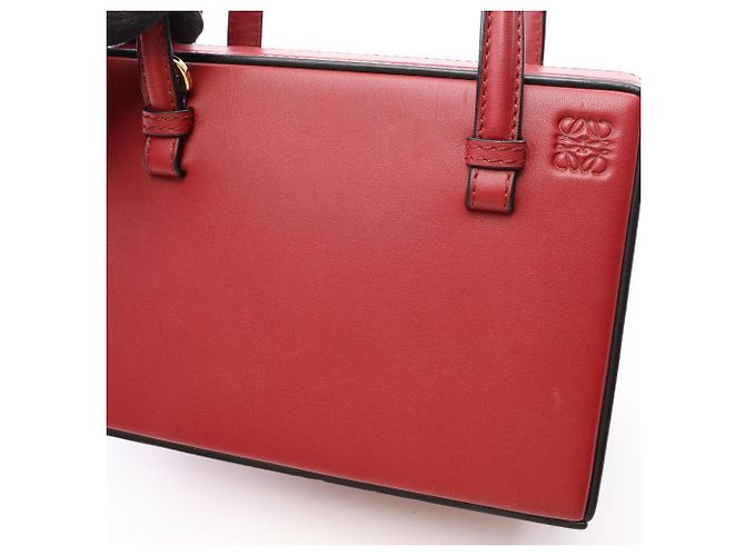 Bolso de mano 2-Way Loewe Postal Small Roja - vista 7
