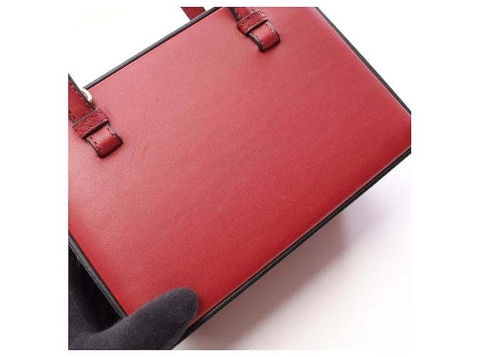 Bolso de mano 2-Way Loewe Postal Small Roja - vista 8