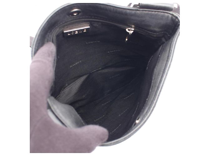 Bolsa de Ombro Loewe Anagram Preto - vista 3