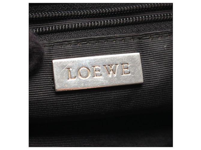 Bolsa de Ombro Loewe Anagram Preto - vista 4