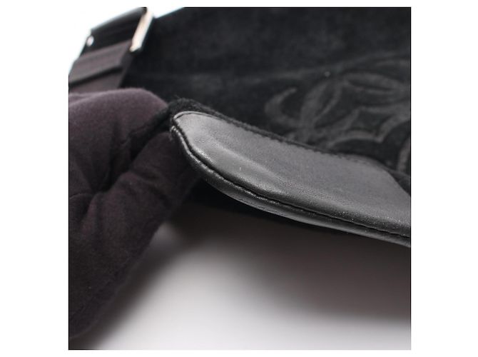 Bolsa de Ombro Loewe Anagram Preto - vista 6