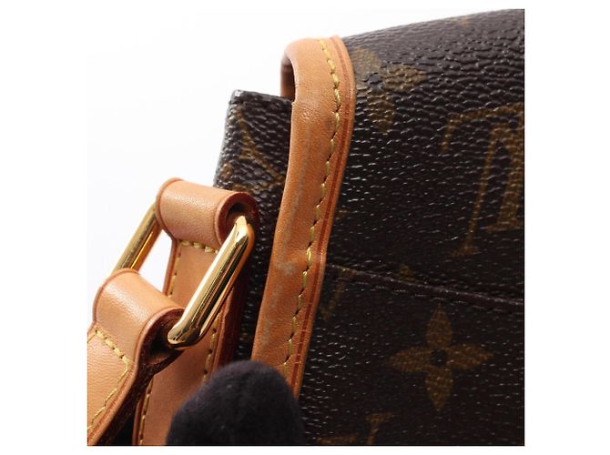 Borsa a tracolla Louis Vuitton Menilmontant PM Marrone - vista 10