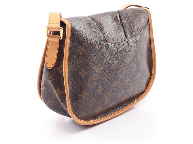 Borsa a tracolla Louis Vuitton Menilmontant PM Marrone - vista 2