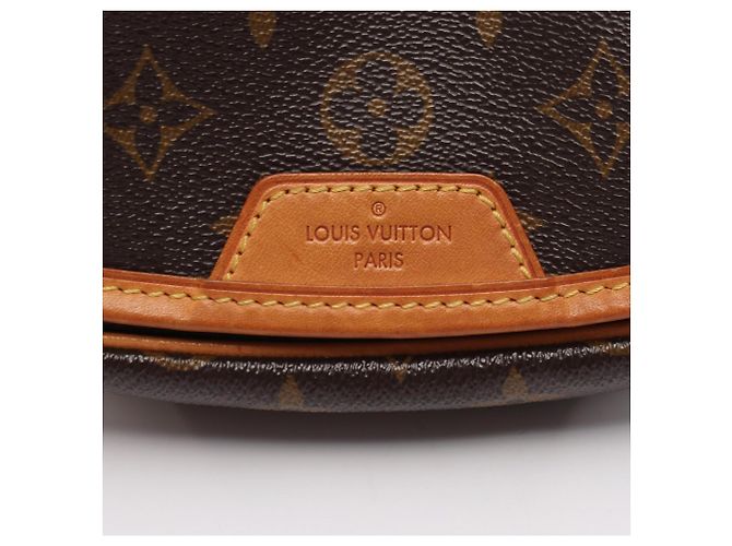 Borsa a tracolla Louis Vuitton Menilmontant PM Marrone - vista 7