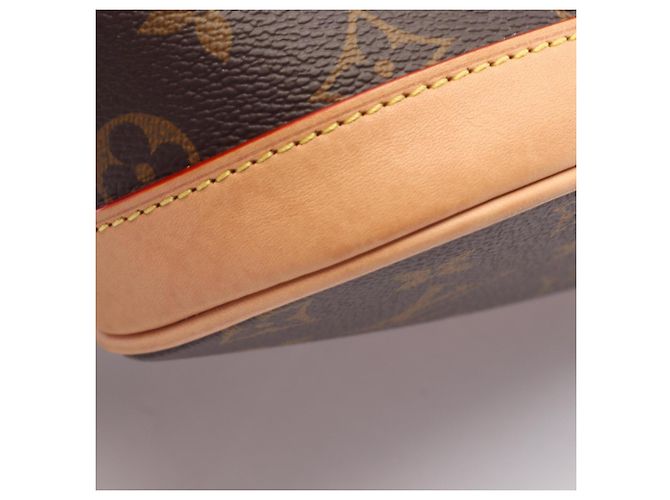 Zaino/Borsa Louis Vuitton Montsouris PM Monogram Marrone - vista 5