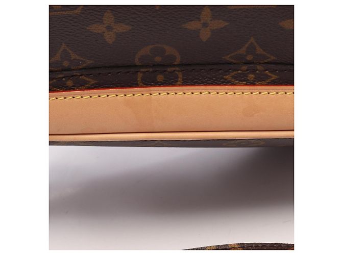 Zaino/Borsa Louis Vuitton Montsouris PM Monogram Marrone - vista 6