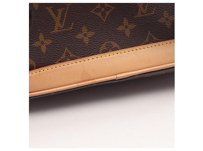Zaino/Borsa Louis Vuitton Montsouris PM Monogram Marrone - vista 8