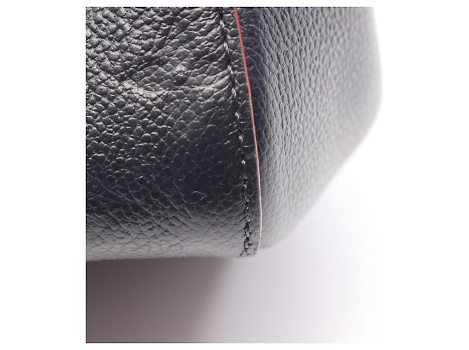 Louis Vuitton Montaigne MM 2-Way Handtasche Rot Marineblau - Ansicht 7