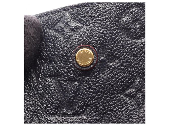 Louis Vuitton Montaigne MM 2-Way Handtasche Rot Marineblau - Ansicht 9