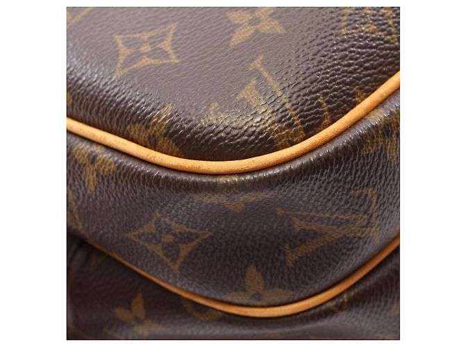 Borsa a tracolla Louis Vuitton Reporter PM Marrone - vista 8