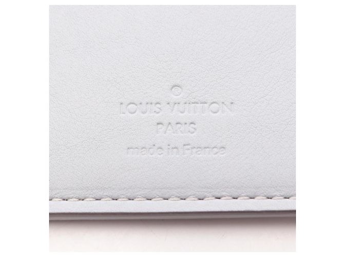 Brazza Louis Vuitton Gray Leather Bi-Fold Long Wallet Brown - view 5