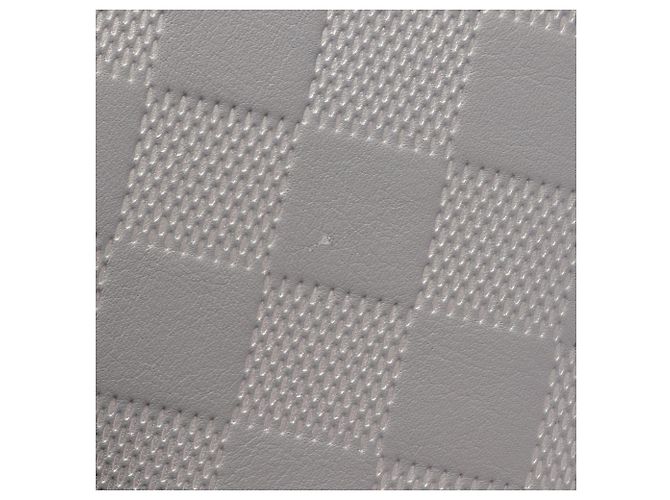 Brazza Louis Vuitton Gray Leather Bi-Fold Long Wallet Brown - view 9