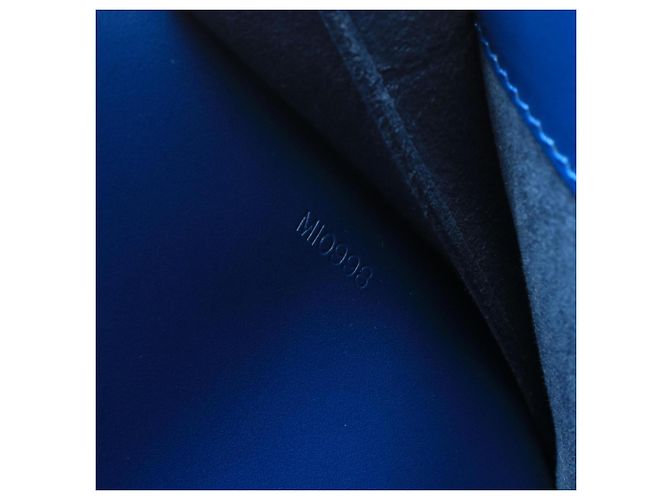 Borsa Louis Vuitton Pont Neuf Blu - vista 5