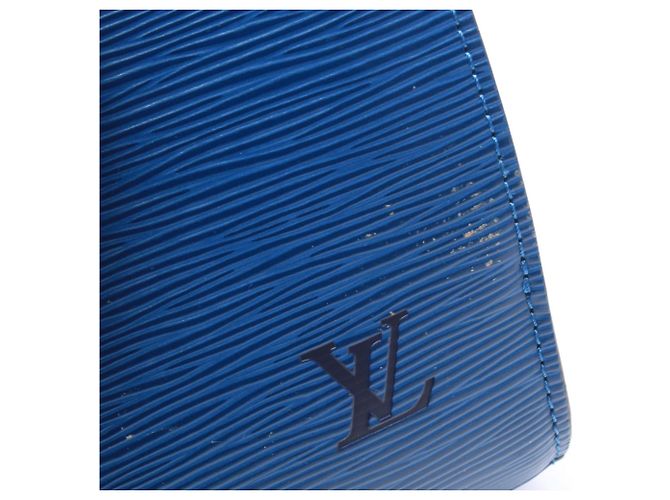 Borsa Louis Vuitton Pont Neuf Blu - vista 9