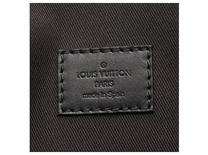 Borsa a tracolla Louis Vuitton Magnetic Messenger Monogram Macassar Marrone Nero - vista 4