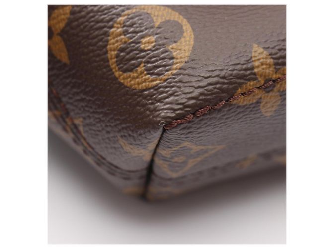 Borsa a tracolla Louis Vuitton Magnetic Messenger Monogram Macassar Marrone Nero - vista 6