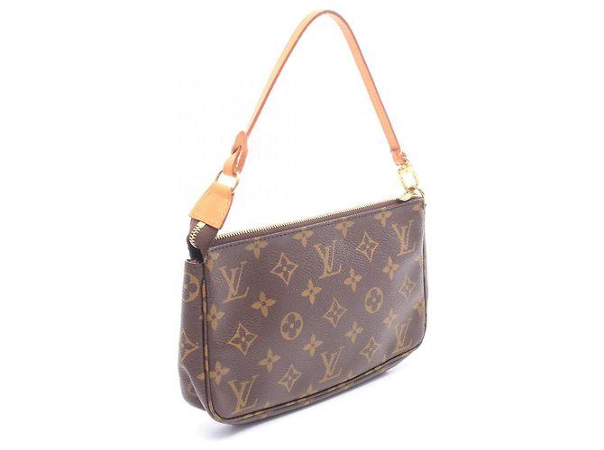 Louis Vuitton Pochette Accessoires Monogram Handbag Braun - Ansicht 2