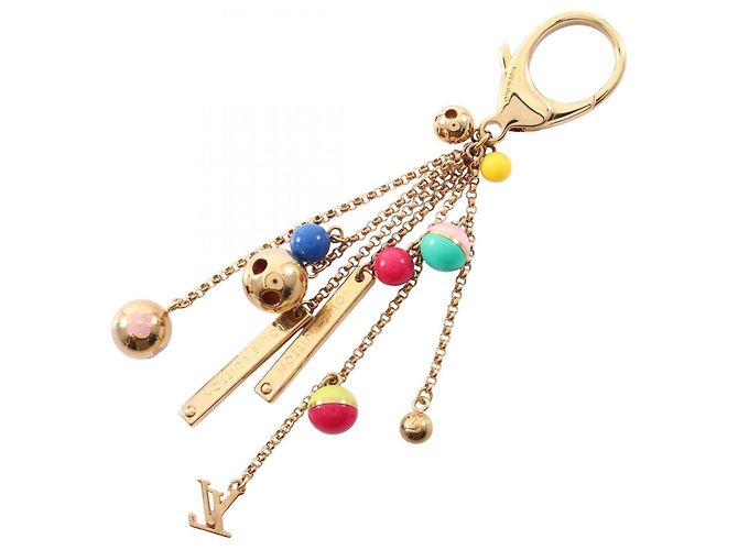 Louis Vuitton Portefeuille Greulot Handbag Charm Mehrfarben Golden - Ansicht 2