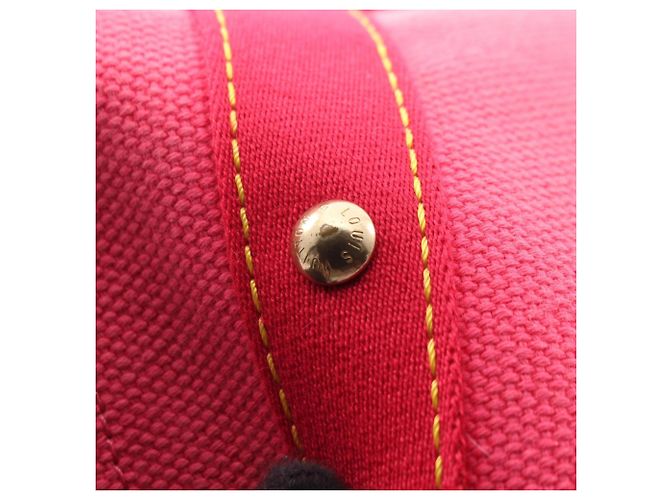 Borsa a tracolla Louis Vuitton Buzas PM Antigua Rose Marrone Rosa Rosso - vista 12