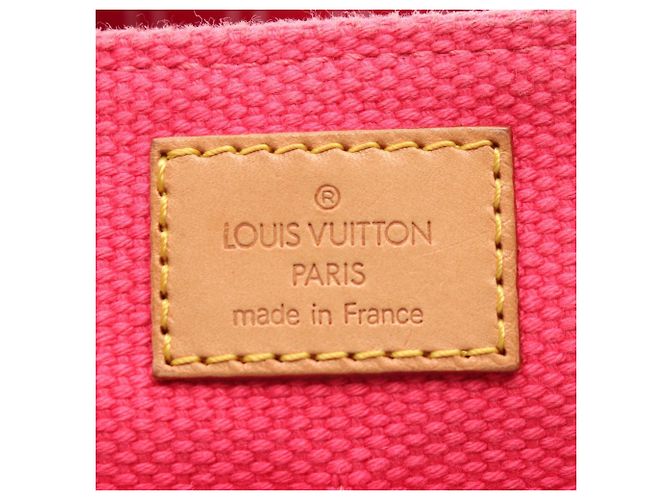Borsa a tracolla Louis Vuitton Buzas PM Antigua Rose Marrone Rosa Rosso - vista 4