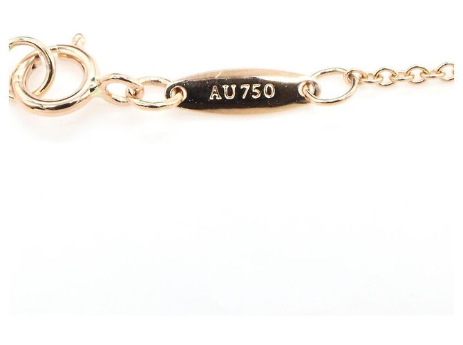 Autre Marque Collana Tiffany & Co. in oro rosa 18K e diamanti D'oro - vista 4