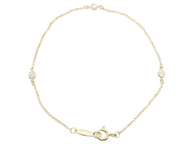 Autre Marque Bracciale Charm Tiffany & Co. By the Yard 3PD D'oro - vista 2