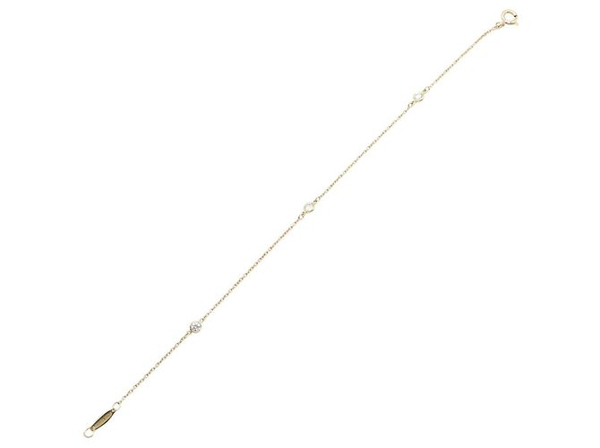 Autre Marque Bracciale Charm Tiffany & Co. By the Yard 3PD D'oro - vista 3