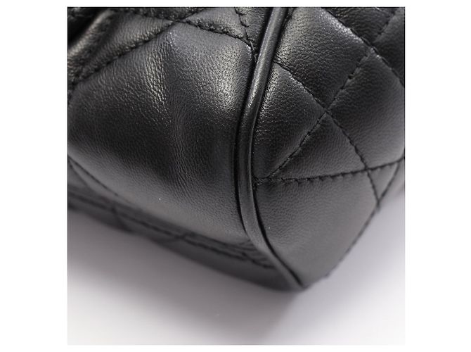 Zaino Christian Dior CARO Small Macro Cannage Nero - vista 5