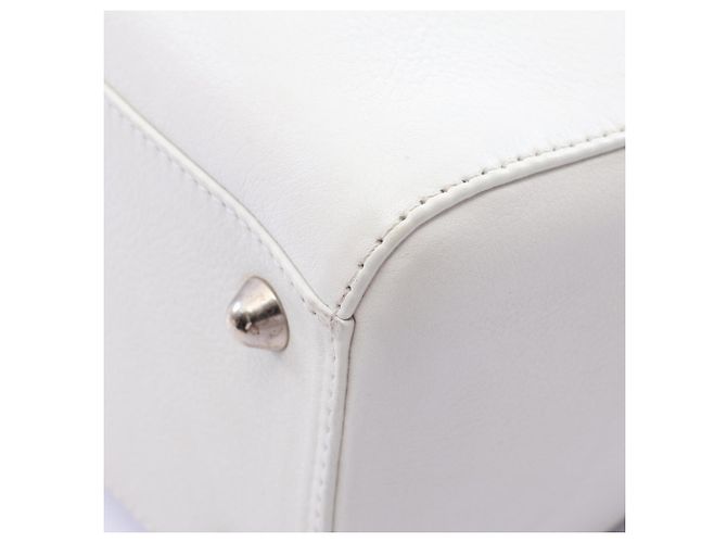 Christian Dior Lady Dior Borsa Large 2-Way Bianco - vista 7