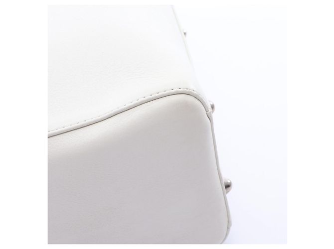Christian Dior Lady Dior Borsa Large 2-Way Bianco - vista 8