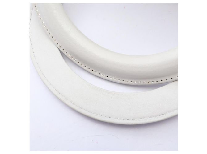Christian Dior Lady Dior Borsa Large 2-Way Bianco - vista 9