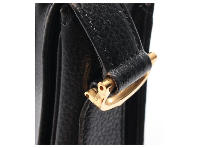 Borsa a tracolla Cartier Must Line in pelle nera Nero - vista 10