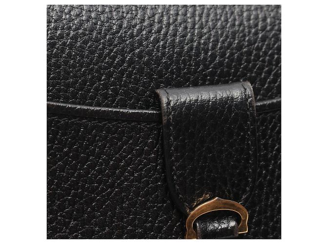 Borsa a tracolla Cartier Must Line in pelle nera Nero - vista 13