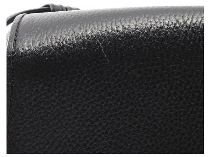 Borsa a tracolla Cartier Must Line in pelle nera Nero - vista 14
