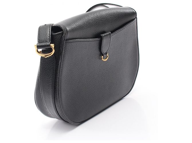 Borsa a tracolla Cartier Must Line in pelle nera Nero - vista 2