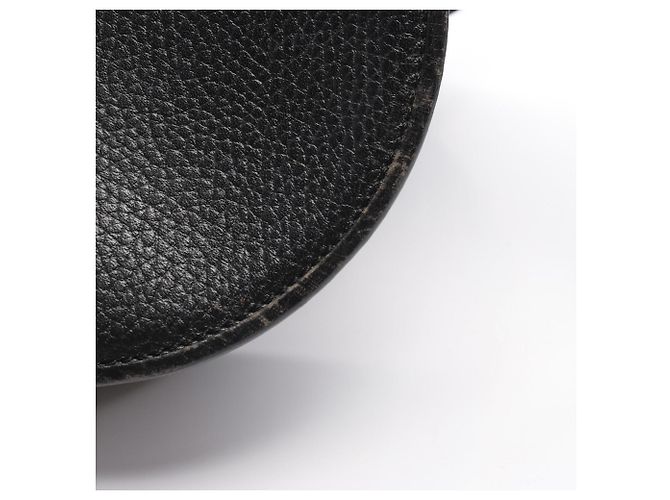 Borsa a tracolla Cartier Must Line in pelle nera Nero - vista 8