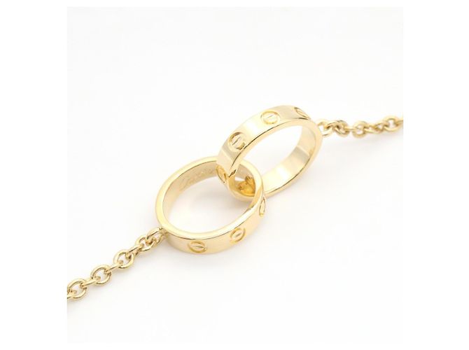 Collana Cartier Baby Love in oro giallo 18K - vista 3