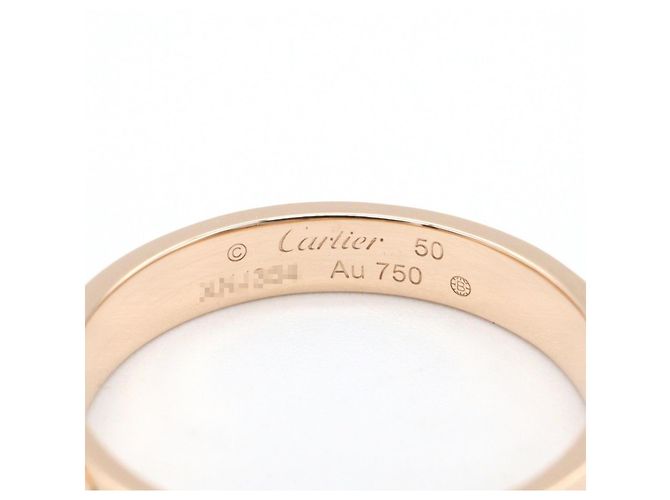Anello Mini Love Cartier in oro rosa 18K D'oro - vista 3