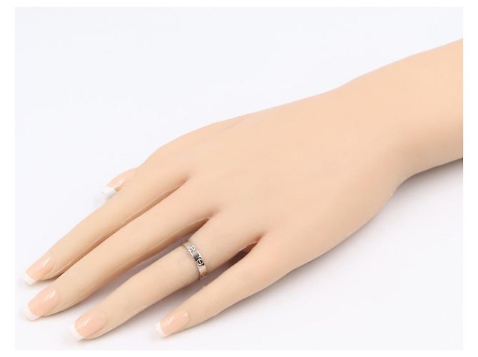 Cartier Mini Love Ring in 18K Weißgold Silber - Ansicht 6