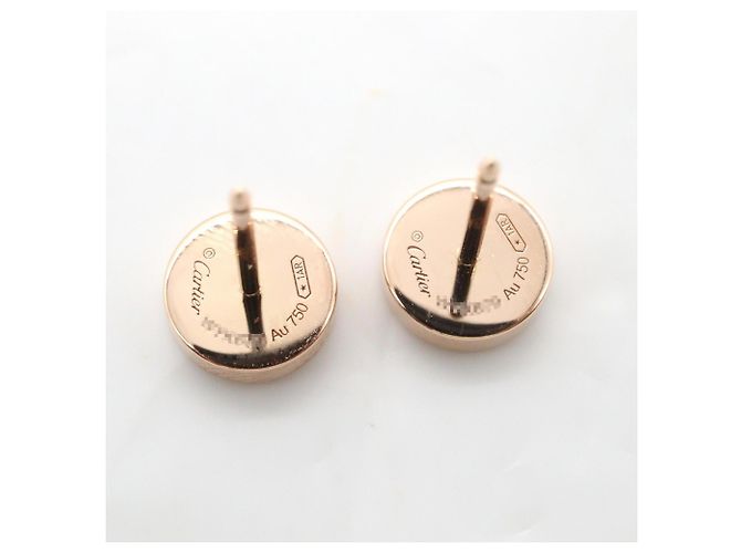 Orecchini Cartier Love in oro rosa 18K D'oro - vista 5